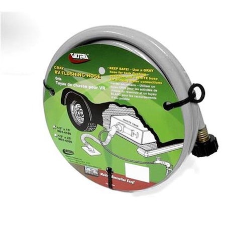 Valterra VALTERRA LLC W014180 Waste Water Hose; Gray; 0.5 X 15 Ft. V46-W014180